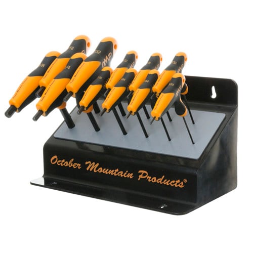 OCTOBER MOUNTAIN Pro-Shop Bench Hex Wrench Set 5/64-3/8" for sale at KYGUNCO.