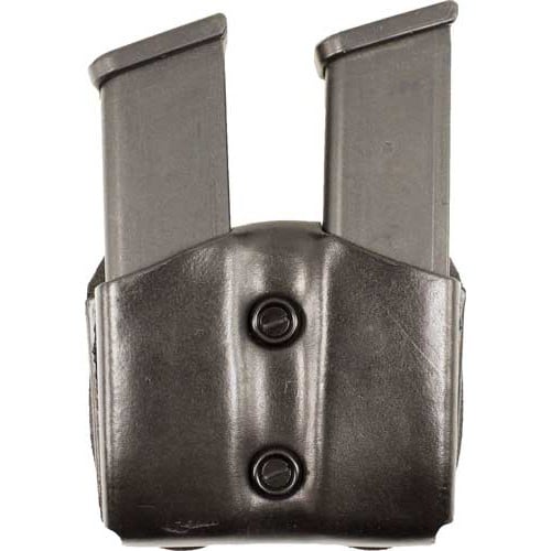 DESANTIS Double Magazine Pouch Black Ambidextrous for sale at KYGUNCO.