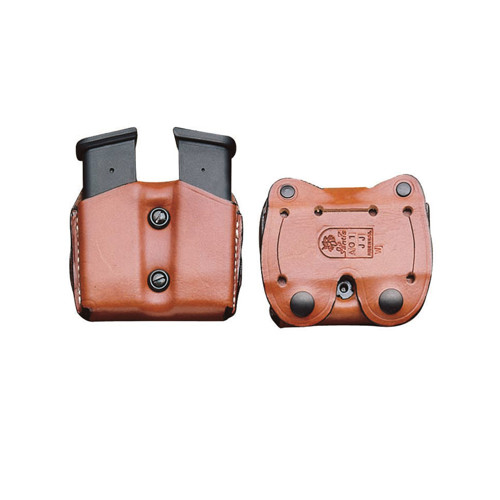 DESANTIS Double Magazine Pouch Tan Ambidextrous for sale at KYGUNCO.
