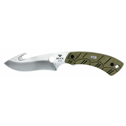 BUCK KNIVES Open Season Guthook Skinner 4.5" - Green for sale at KYGUNCO.