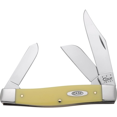 CASE KNIVES Yellow Synthetic - Large Stockman (3375 CV) for sale at KYGUNCO.