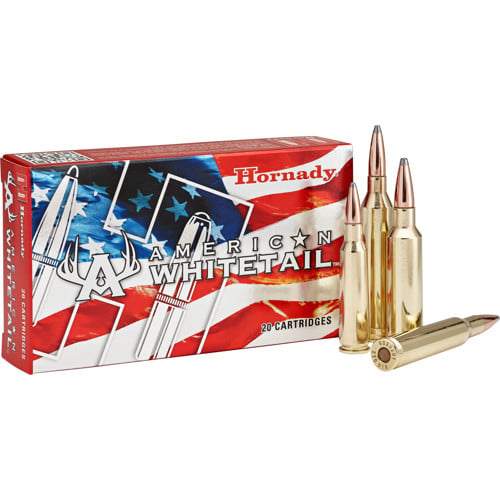 HORNADY American Whitetail 300 WSM 165gr Interlock Ammunition | 20 Rounds for sale at KYGUNCO.