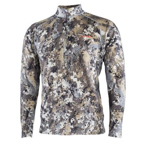 SITKA Core Heavyweght Half-Zip Optifade Elevated II for sale at KYGUNCO.