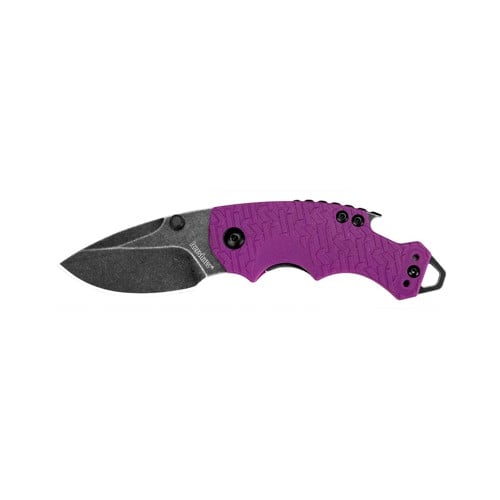 KERSHAW KNIVES Shuffle Purple 2.4" Blackwash Blade Manual Open for sale at KYGUNCO.