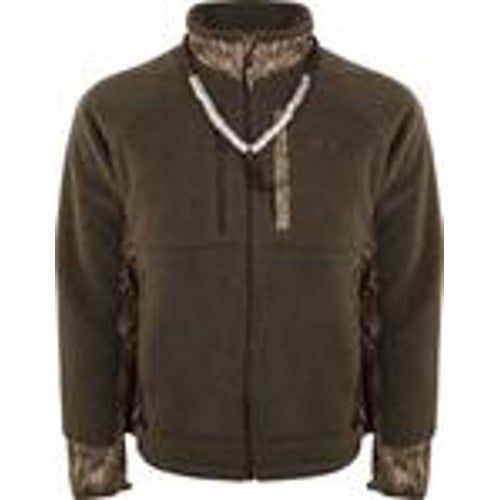 DRAKE MST Sherpa Fleece Hybrid Liner Full Zip Bottomland for sale at KYGUNCO.