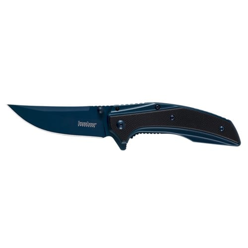 KERSHAW KNIVES Outright 3" Upswept Blade Blue PVD Assisted for sale at KYGUNCO.