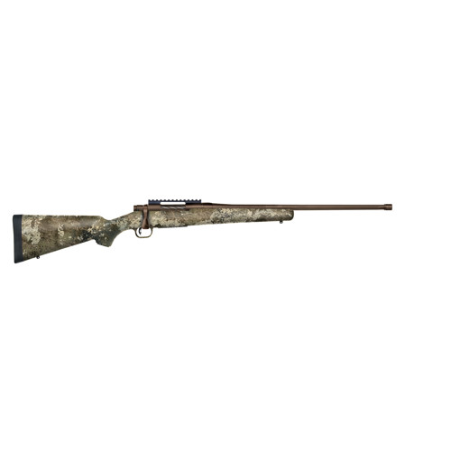 MOSSBERG Patriot Predator 6.5 Creedmoor 22" 5rd Bolt Rifle w/ Threaded Barrel - Strata Camo / Brown