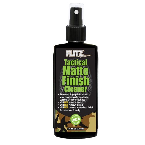 FLITZ Tactical Matte Finish Cleaner 7.6 oz Spray Bottle for sale at KYGUNCO.