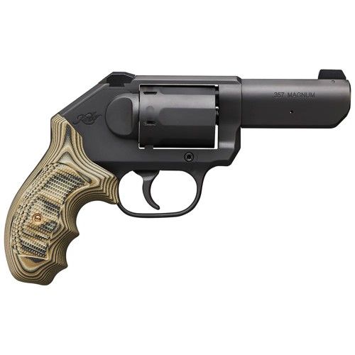 KIMBER K6S 357 Mag 3" 6rd Revolver - Black w/ G10 Grips for sale at KYGUNCO.