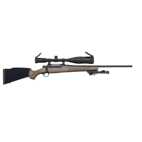 MOSSBERG Patriot Night Train 6.5 Creedmoor 24" 5rd Bolt Rifle w/ Threaded Barrel & 6-24x50 Scope for sale at KYGUNCO.