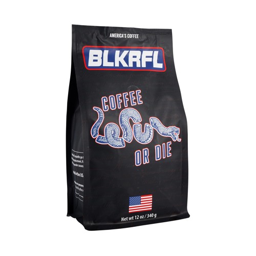 BLACK RIFLE COFFEE Coffee or Die Medium Roast 12 oz Bag for sale at KYGUNCO.