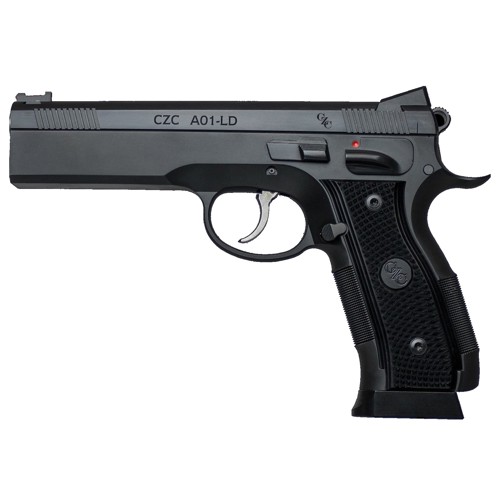 CZ-USA A01-LD 9mm 4.9" 19rd Pistol - CZ Custom Shop - Black for sale at KYGUNCO.