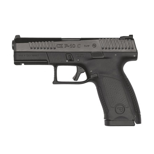 CZ-USA P-10 C 9mm 4.02" 15rd Pistol w/ Reversible Mag Catch | Black