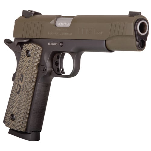 TAURUS 1911 45ACP 5" Brown VZ Grip Green 8rd Pistol - Green for sale at KYGUNCO.