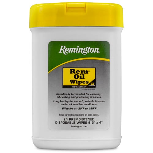 REMINGTON Rem Oil Pop-up Wipe - Compact (24ct) for sale at KYGUNCO.