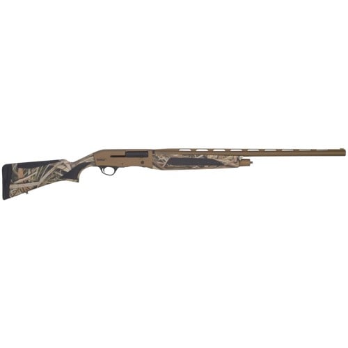 TRISTAR Viper Max 12 Gauge 3.5" 28" 5rd Semi-Auto Shotgun - Bronze / Mossy Oak Shadow Blades