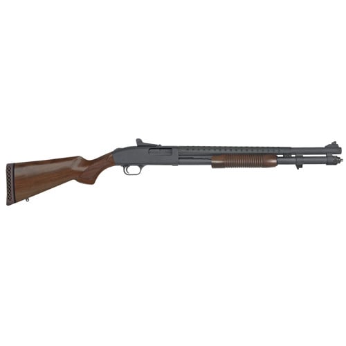 MOSSBERG 590A1 Retrograde 12 Gauge 20" 8+1 Pump Action Shotgun - Parkerized / Walnut for sale at KYGUNCO.