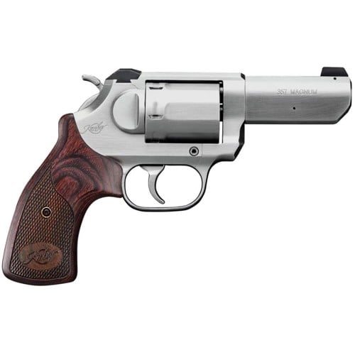 KIMBER K6S 357 Mag 3" 6rd Revolver - Stainless / Walnut for sale at KYGUNCO.