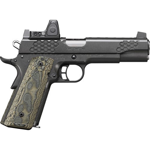 KIMBER KHX Custom 10mm 5" 8rd Pistol - Gray / G-10 Grips for sale at KYGUNCO.