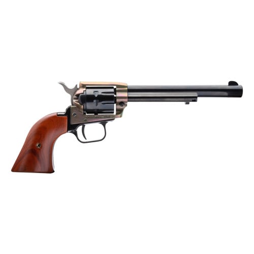 HERITAGE MANUFACTURING Rough Rider 22LR 6.5" 9rd Revolver - Case Hardened / Blued / Cocobolo for sale at KYGUNCO.