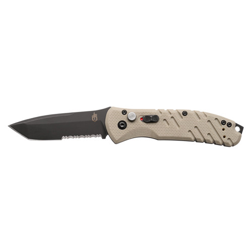 GERBER KNIVES Propel Downrange Auto- S30V Blade, Tan G-10 Handle for sale at KYGUNCO.