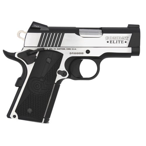 COLT Combat Elite Defender 1911 9mm 3" 8rd Pistol w/ Tritium Night Sights - Stainless | Black G10 for sale at KYGUNCO.