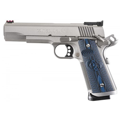 COLT Gold Cup Trophy 1911 .38 Super 5" 9rd Pistol - Stainless for sale at KYGUNCO.