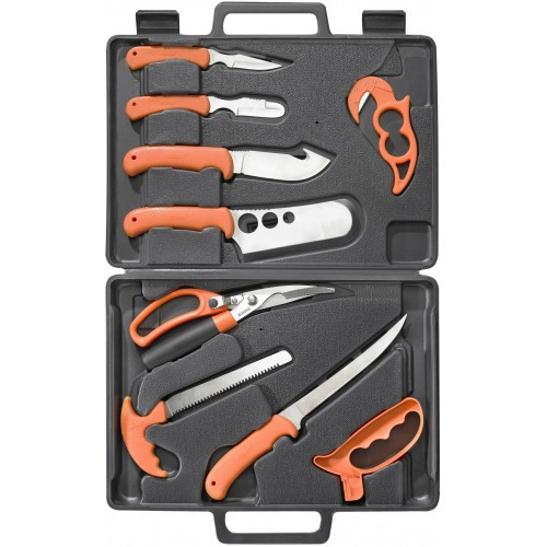 RUKO Fish & Game Processing 11 PC Set - Orange / Nylon for sale at KYGUNCO.