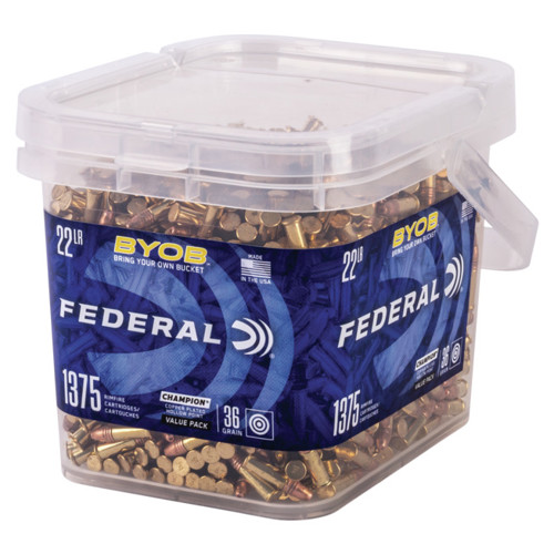 FEDERAL AMMO BYOB 22 LR 36gr Ammunition | 1375 Rounds for sale at KYGUNCO.