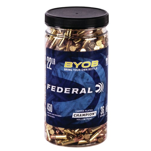 FEDERAL AMMO BYOB 22LR 36gr Ammunition | 450 Rounds for sale at KYGUNCO.