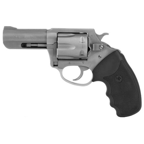 CHARTER ARMS Pit Bull 380 ACP 2.2" 6rd Revolver - Stainless w/ Rubber Grips for sale at KYGUNCO.