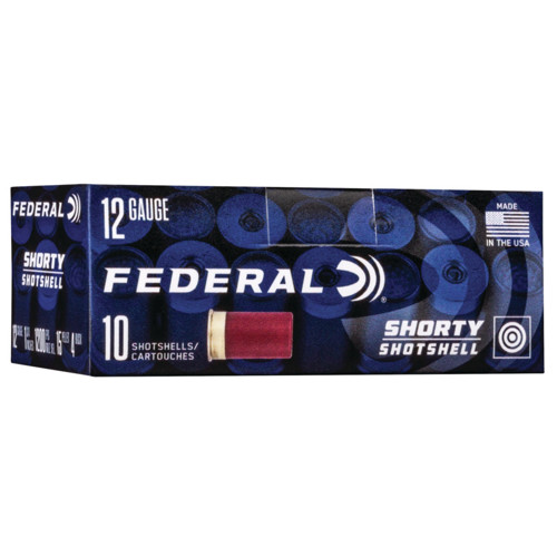 FEDERAL AMMO Shorty 12 Gauge 4-Buck Mini Shotshells | 10 Round for sale at KYGUNCO.