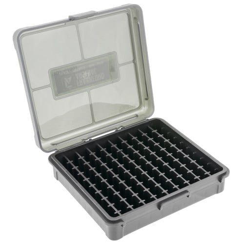 FRANKFORD ARSENAL Hinge-Top Ammo Box, #1001, 380-9mm 100 ct. for sale at KYGUNCO.