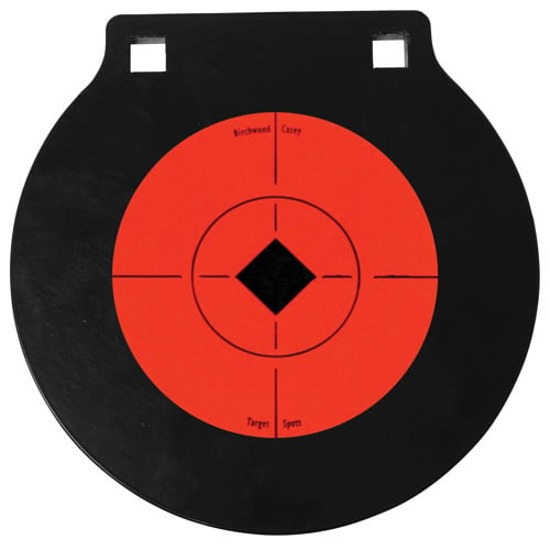 BIRCHWOOD CASEY 6" Gong two hole 3/8" AR500 Steel for sale at KYGUNCO.