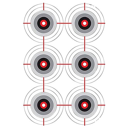 BIRCHWOOD CASEY Eze-Scorer 12"x18" Multiple Bull's-Eye 100 sheet for sale at KYGUNCO.