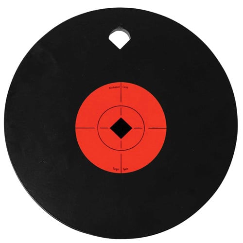 BIRCHWOOD CASEY 10" Gong one hole 3/8" AR500 Steel for sale at KYGUNCO.