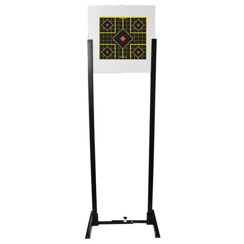 BIRCHWOOD CASEY Adj Base Target Stand Kit Uprights/plastic backer for sale at KYGUNCO.