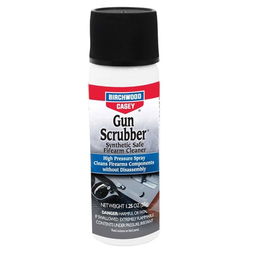 BIRCHWOOD CASEY Gun Scrubber Firearm Cleaner 1.25oz aerosol for sale at KYGUNCO.