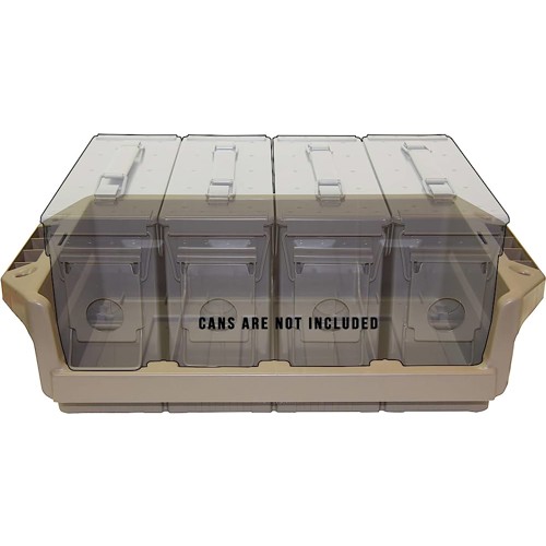 MTM Case Gard MAC30 Ammo Can Tray for Metal 30 Cal. Cans | Dark Earth for sale at KYGUNCO.