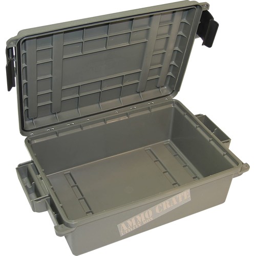 MTM Ammo Crate Utility Box - Medium / Green for sale at KYGUNCO.