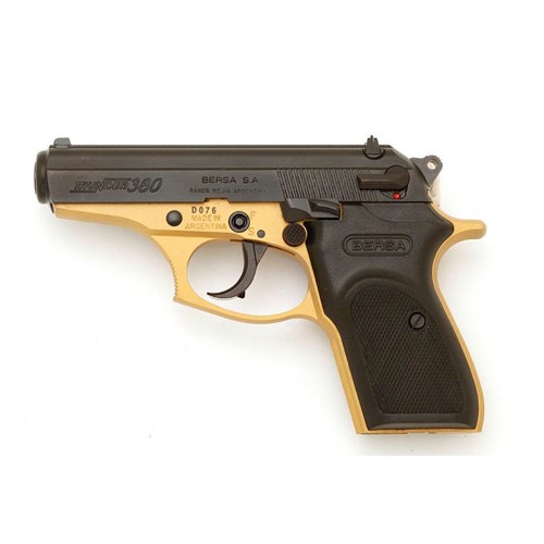 BERSA Thunder 380 ACP 3.5" 8rd - Gold / Black for sale at KYGUNCO.