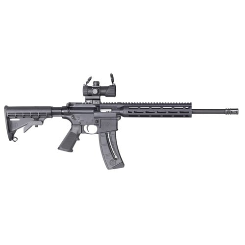 SMITH & WESSON MP15-22 Sport 22LR 16.5" 25rd w/ Red/Green Dot - Black