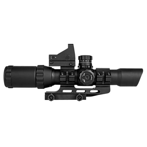 TRINITY FORCE Assault Series Scope Combo 1-4X28 Micro Red/MilDot for sale at KYGUNCO.