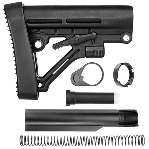 TRINITY FORCE Omega AR15 Stock Assembly Kit - Black for sale at KYGUNCO.