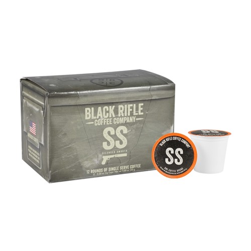 BLACK RIFLE COFFEE Silencer Smooth Coffee 12 Single Serve Light Roast for sale at KYGUNCO.
