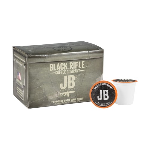 BLACK RIFLE COFFEE Just Black Coffee 12 Single Serve Medium Roast for sale at KYGUNCO.