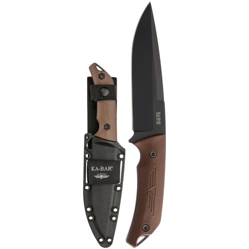 KA-BAR Jarosz "Turok" Black Celcon Sheath, Straight Edge for sale at KYGUNCO.