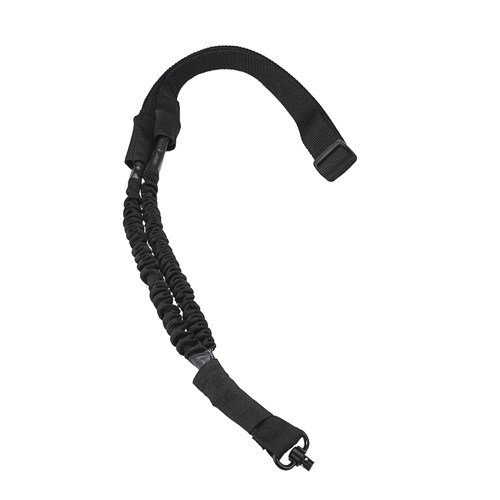 NCSTAR Single Point Bungee Sling with QD Swivel - Black for sale at KYGUNCO.