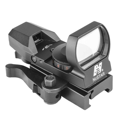 NCSTAR Red & Green Reflex Sight w/ 4 Reticles & QR Mount for sale at KYGUNCO.