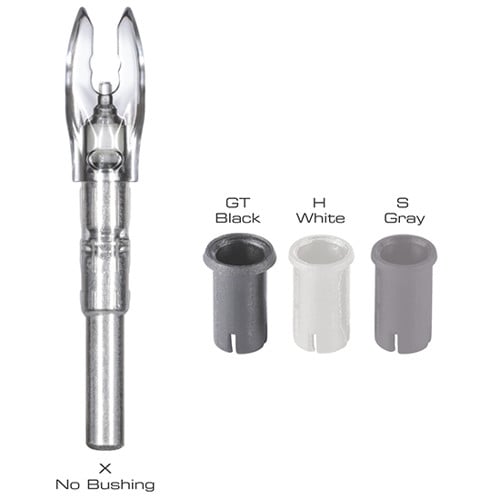 NOCKTURNAL Universal Lighted Nocks Size Strobing Red/Green for sale at KYGUNCO.